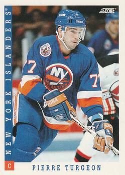 #6 Pierre Turgeon - New York Islanders - 1993-94 Score Canadian Hockey