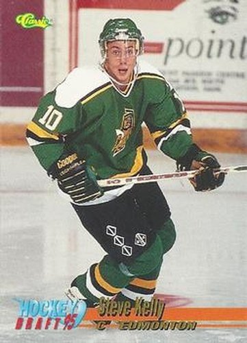#6 Steve Kelly - Edmonton Oilers - 1995 Classic Hockey