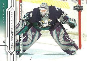 #6 Jean-Sebastien Giguere - Anaheim Mighty Ducks - 2004-05 Upper Deck Hockey