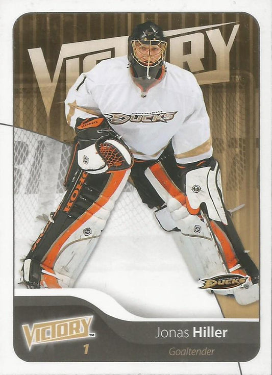 #6 Jonas Hiller - Anaheim Ducks - 2011-12 Upper Deck Victory Hockey