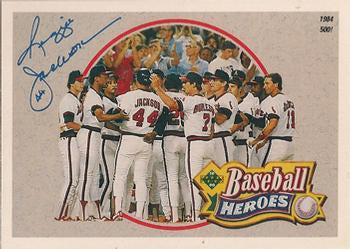 #6 Reggie Jackson - California Angels - 1990 Upper Deck Baseball - Baseball Heroes: Reggie Jackson