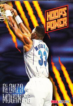 #PR-6 Alonzo Mourning - Charlotte Hornets - 1994-95 Hoops Basketball - Power Ratings
