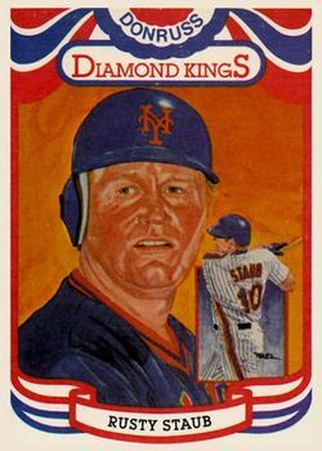 #6b Rusty Staub - New York Mets - 1984 Donruss Baseball