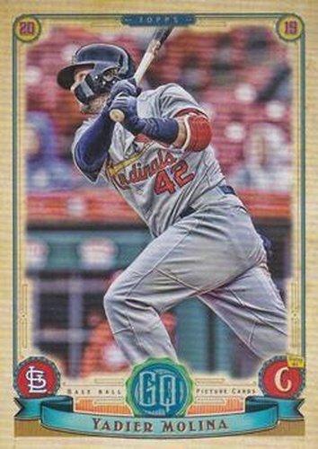 #6b Yadier Molina - St. Louis Cardinals - 2019 Topps Gypsy Queen Baseball