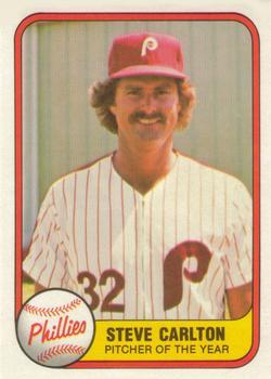 #6c Steve Carlton - Philadelphia Phillies - 1981 Fleer Baseball