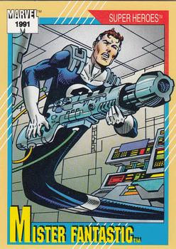 #7 Mister Fantastic - 1991 Impel Marvel Universe Series II