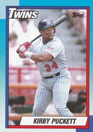 #700 Kirby Puckett - Minnesota Twins - 1990 Topps Baseball