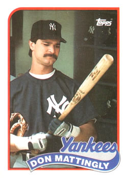 #700 Don Mattingly - New York Yankees - 1989 Topps Baseball
