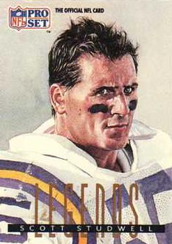 #700 Scott Studwell - Minnesota Vikings - 1991 Pro Set Football
