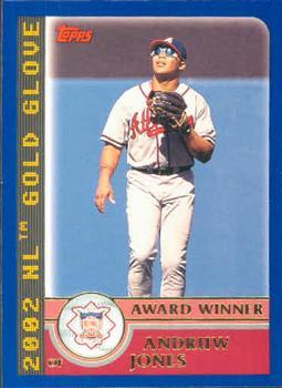 #700 Andruw Jones - Atlanta Braves - 2003 Topps Baseball