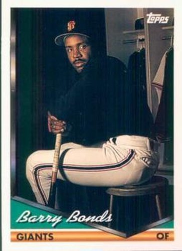 #700 Barry Bonds - San Francisco Giants - 1994 Topps Baseball