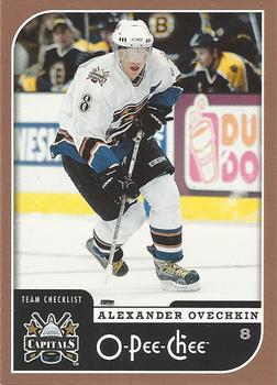 #700 Alexander Ovechkin - Washington Capitals - 2006-07 O-Pee-Chee Hockey