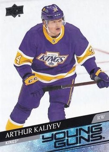 #701 Arthur Kaliyev - Los Angeles Kings - 2020-21 Upper Deck Hockey