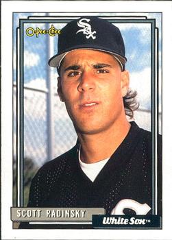 #701 Scott Radinsky - Chicago White Sox - 1992 O-Pee-Chee Baseball
