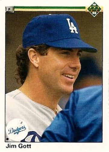 #701 Jim Gott - Los Angeles Dodgers - 1990 Upper Deck Baseball