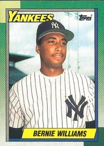 #701 Bernie Williams - New York Yankees - 1990 O-Pee-Chee Baseball