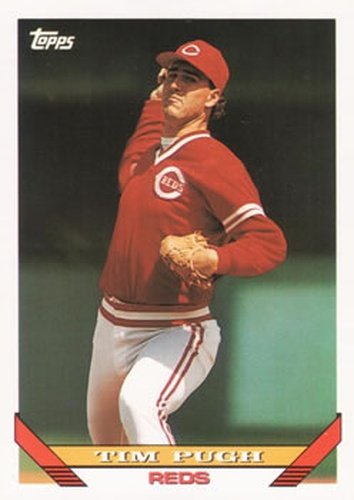 #702 Tim Pugh - Cincinnati Reds - 1993 Topps Baseball