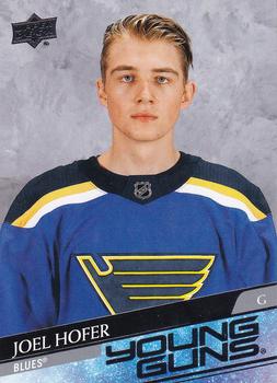 #702 Joel Hofer - St. Louis Blues - 2020-21 Upper Deck Hockey