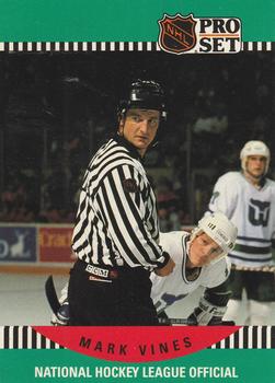#702 Mark Vines - 1990-91 Pro Set Hockey