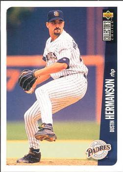 #702 Dustin Hermanson - San Diego Padres - 1996 Collector's Choice Baseball