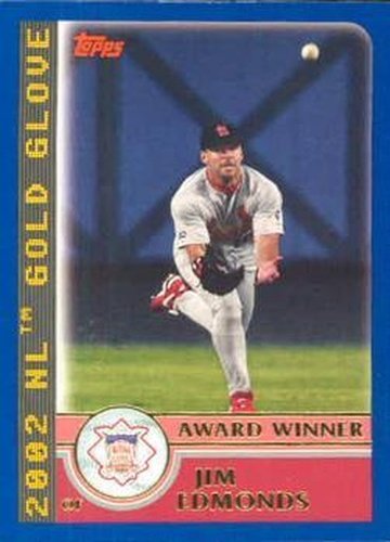 #702 Jim Edmonds - St. Louis Cardinals - 2003 Topps Baseball
