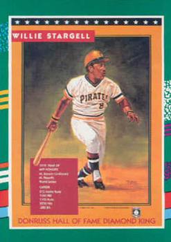 #702 Willie Stargell Puzzle - Pittsburgh Pirates - 1991 Donruss Baseball