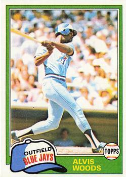 #703 Alvis Woods - Toronto Blue Jays - 1981 Topps Baseball
