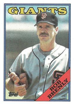 #703 Bob Brenly - San Francisco Giants - 1988 Topps Baseball