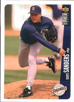 #703 Scott Sanders - San Diego Padres - 1996 Collector's Choice Baseball