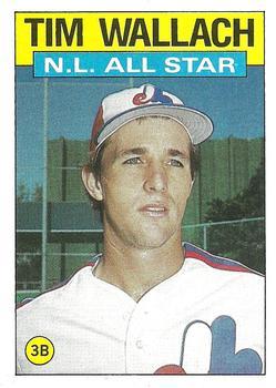 #703 Tim Wallach - Montreal Expos - 1986 Topps Baseball