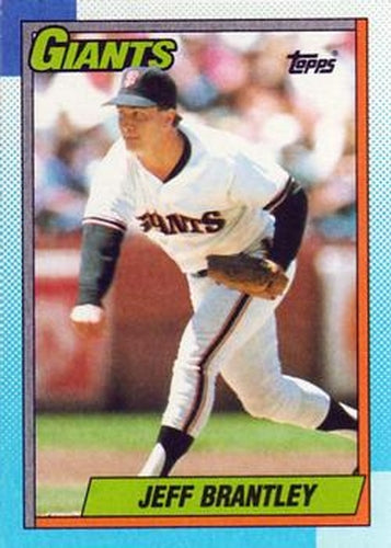 #703 Jeff Brantley - San Francisco Giants - 1990 Topps Baseball