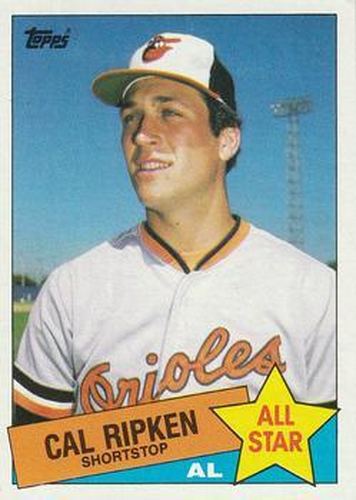 #704 Cal Ripken - Baltimore Orioles - 1985 Topps Baseball