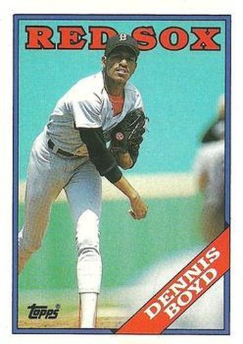 #704 Dennis Boyd - Boston Red Sox - 1988 Topps Baseball