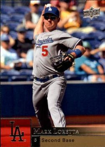 #704 Mark Loretta - Los Angeles Dodgers - 2009 Upper Deck Baseball