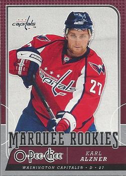 #705 Karl Alzner - Washington Capitals - 2008-09 O-Pee-Chee Hockey