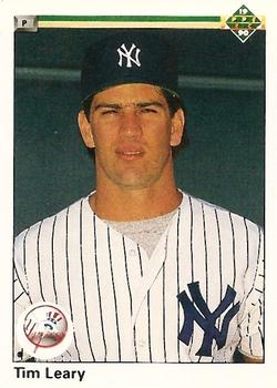 #705 Tim Leary - New York Yankees - 1990 Upper Deck Baseball