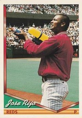 #705 Jose Rijo - Cincinnati Reds - 1994 Topps Baseball