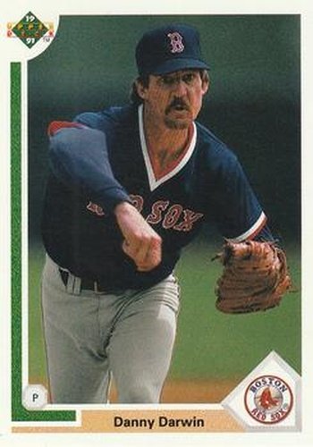 #705 Danny Darwin - Boston Red Sox - 1991 Upper Deck Baseball