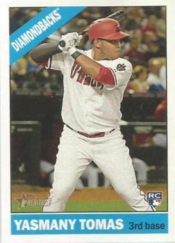 #705b Yasmany Tomas - Arizona Diamondbacks - 2015 Topps Heritage Baseball
