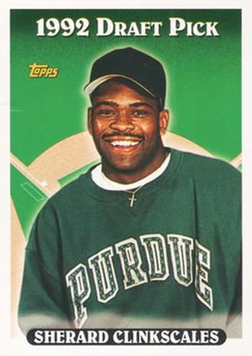 #706 Sherard Clinkscales - Kansas City Royals - 1993 Topps Baseball