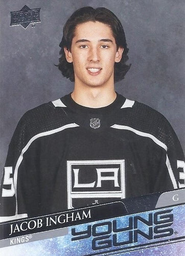 #706 Jacob Ingham - Los Angeles Kings - 2020-21 Upper Deck Hockey