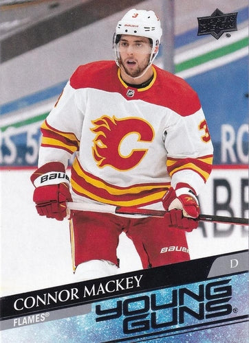 #707 Connor Mackey - Calgary Flames - 2020-21 Upper Deck Hockey