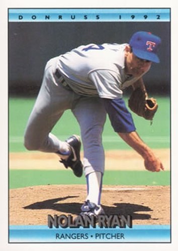 #707 Nolan Ryan - Texas Rangers - 1992 Donruss Baseball