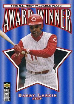 #707 Barry Larkin - Cincinnati Reds - 1996 Collector's Choice Baseball