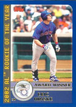 #707 Eric Hinske - Toronto Blue Jays - 2003 Topps Baseball
