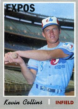 #707 Kevin Collins - Montreal Expos - 1970 Topps Baseball