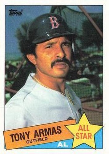 #707 Tony Armas - Boston Red Sox - 1985 Topps Baseball