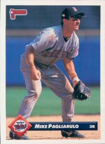 #707 Mike Pagliarulo - Minnesota Twins - 1993 Donruss Baseball