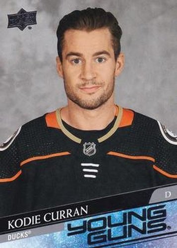 #708 Kodie Curran - Anaheim Ducks - 2020-21 Upper Deck Hockey