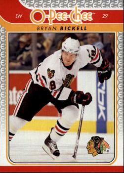 #708 Bryan Bickell - Chicago Blackhawks - 2009-10 O-Pee-Chee Hockey